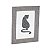 Porta  Retrato em Poliresina  15X20 Cinza Mart - Imagem 1