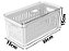 Organizador Clear Fresh c/ Cesto 5L Natural - Imagem 6