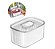 Organizador Clear Fresh 0,65L c/ Cesta Natural - Imagem 2