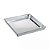 Bandeja Decorativa Espelhada 41x41cm - Mabruk - Imagem 1