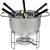 Cj Fondue Davos Inox 10pcs - Imagem 1