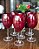 Cj 6 Taças p/ Vinho Bordeaux Vermelho 580ml - Imagem 2