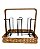 Suporte para 6 Copos Rattan Iron - Imagem 1
