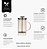 Cafeteira Prensa Francesa Vidro Tampa Inox - 350ml - Imagem 5