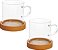 Dupla Caneca Redonda - 100ml - Imagem 1