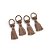 Argola de Guardanapo Trassel 4pcs Toffee - Imagem 2