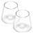 Conjunto de Copos Wolff Transparente 6 Peças - Imagem 1