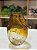Vaso Decorativo de Vidro Âmbar - Imagem 1