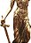Estatueta Dama da Justiça Decorativa - Imagem 3
