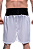 Calção de boxe profissional masculino branco com preto - Imagem 2