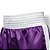 Calção de boxe profissional feminino roxo com branco - Imagem 2