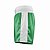 Calção de boxe profissional masculino verde com branco - Imagem 2