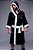 Boxing robe preto com branco - Imagem 3