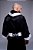 Boxing robe preto com branco - Imagem 4