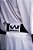 Boxing robe branco com preto - Imagem 3