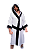 Boxing robe branco com preto - Imagem 2