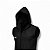 Colete Lutador Capuz - preto - Imagem 1