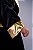 Boxing robe preto com dourado - Imagem 4