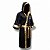 Boxing robe preto com dourado - Imagem 1