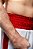 Conjunto branco e vermelho - com capuz - Imagem 5