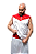 Conjunto branco e vermelho - sem capuz - Imagem 2