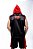 Conjunto preto e vermelho - com capuz - Imagem 4