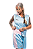 Conjunto azul e rosa bebê - com capuz - Imagem 1