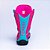 Sapatilha boxe pink e azul turquesa - linha Footwork - Imagem 7