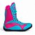 Sapatilha boxe pink e azul turquesa - linha Footwork - Imagem 1