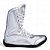 Sapatilha boxe branca e prata - linha Footwork - Imagem 1