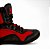 Sapatilha boxe cano curto preta e vermelha - linha Footwork - Imagem 4