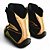 Sapatilha boxe cano curto preta e dourada - linha Footwork - Imagem 11