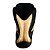 Sapatilha boxe cano curto preta e dourada - linha Footwork - Imagem 12