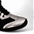 Sapatilha boxe cano curto preta e prata - linha Footwork - Imagem 5