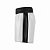 Calção de boxe profissional masculino branco e preto com tiras - Imagem 2
