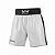 Calção de boxe profissional masculino branco e preto com tiras - Imagem 1