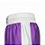 Calção de boxe profissional masculino roxo com branco - Imagem 3
