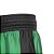 Calção de boxe profissional masculino verde com preto - Imagem 3