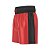 Calção de boxe profissional masculino vermelho com preto - Imagem 2