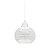 Luminária Pendente Riscado Branco Td 640/1 Taschibra - Imagem 1