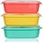 Kit Com 3 Potes Herméticos Para Comida De Criança Bebê Com Tampa Livre Bpa 1,1 Litros - Imagem 8