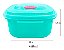 Kit Com 3 Potes Herméticos Para Comida De Criança Bebê Com Tampa Livre Bpa 480ml - Imagem 3