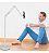 Suporte Pedestal Articulado Ajustavél Universal Para Tablet Branco - Imagem 5