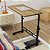 Mesa Multiuso Mesinha Notebook Com Altura Regulavel e Rodinhas Tablet Cama Sofá Ajustavel Preta - Imagem 3