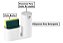Dispenser Para Detergente Bucha Luxo Conceito Branco E Cromado - Imagem 3