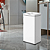 Lixeira Retangular Lixo 50 Litros Com Fechamento Sutil E Sensor Proximidade Branca - Imagem 3