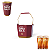 Kit Duplo Malte Balde Cerveja Brahma + Cervegela + 2 Copos - Imagem 3