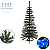 Kit Árvore De Natal Natalina Grande 1,20m E Pisca Pisca Azul 8 Metros - Imagem 1
