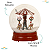 Globo De Neve Animado Natalino Com Neve Som Natal Snowball - Imagem 2