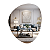 Espelho Organico Stone Decorativo De Parede Mirror 75x50cm - Imagem 8